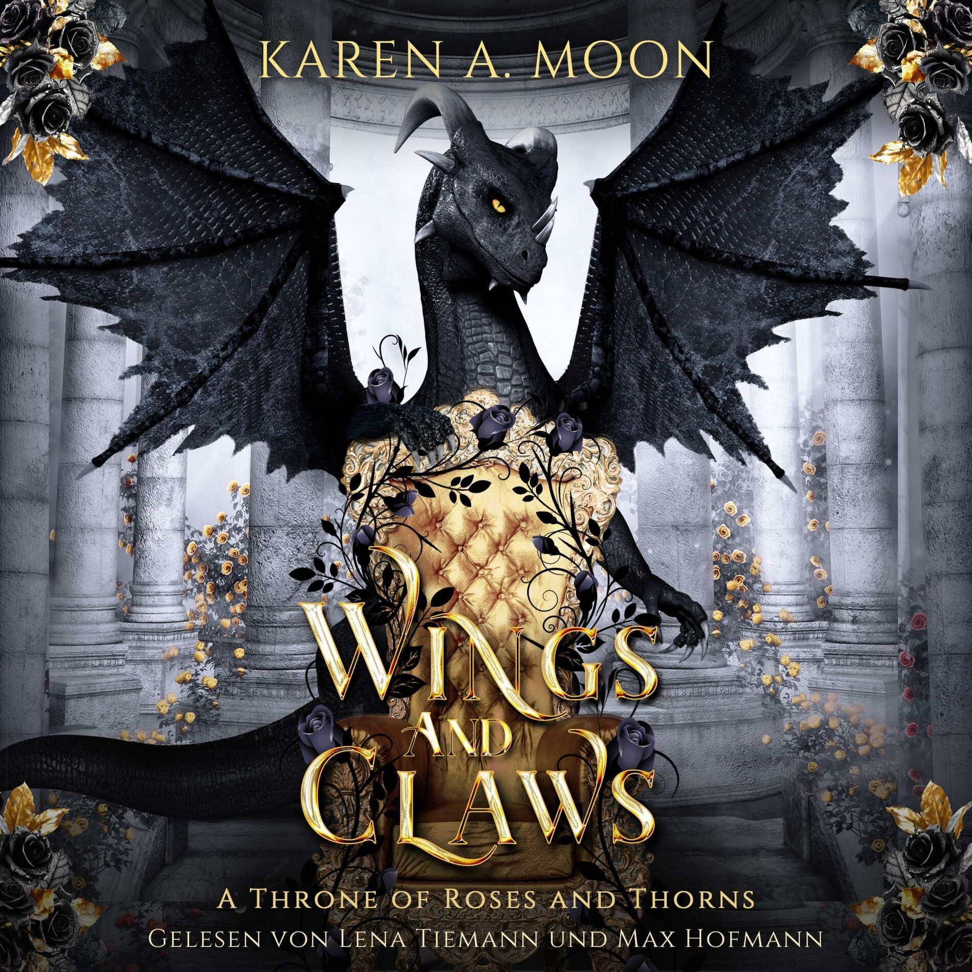 Album cover of Wings and Claws - Drachen Enemies to Lovers Hörbuch (Fantasy Hörbücher mit Drachen / Romantasy Hörbücher Drachen)