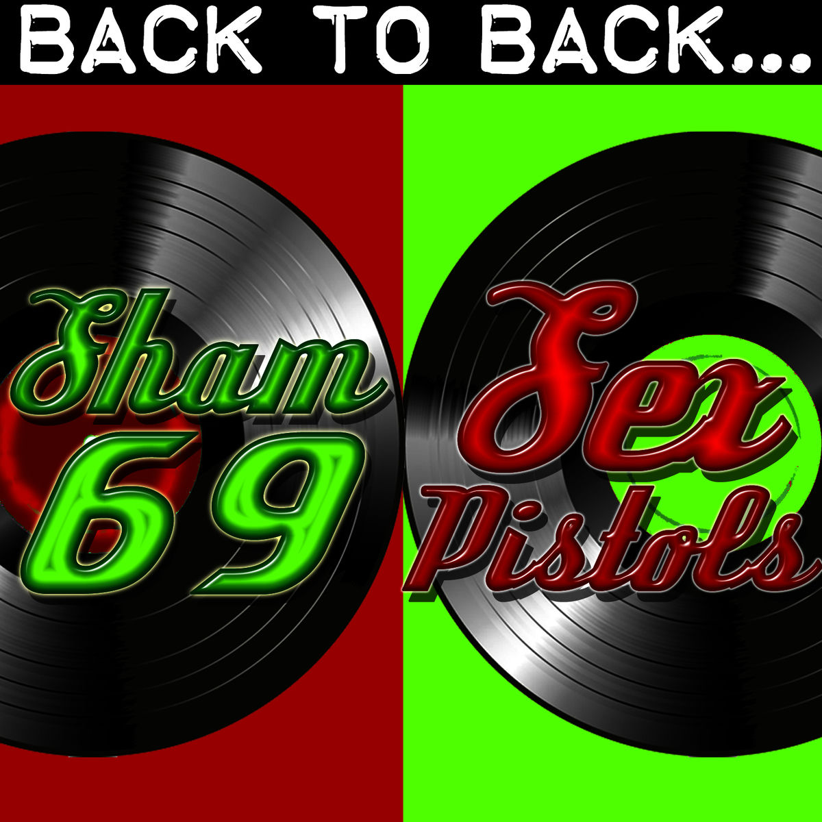 Album cover of Back To Back: Sham 69 & Sex Pistols