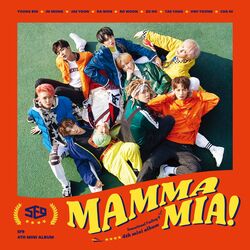 Cover of SF9 4th Mini Album [ MAMMA MIA! ]