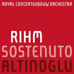 Cover of Rihm: Sostenuto
