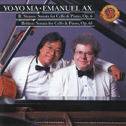 Cover of Strauss and Britten Cello Sonatas (Remastered)