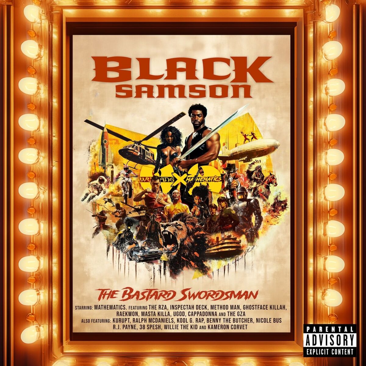 Album cover of Black Samson, the Bastard Swordsman