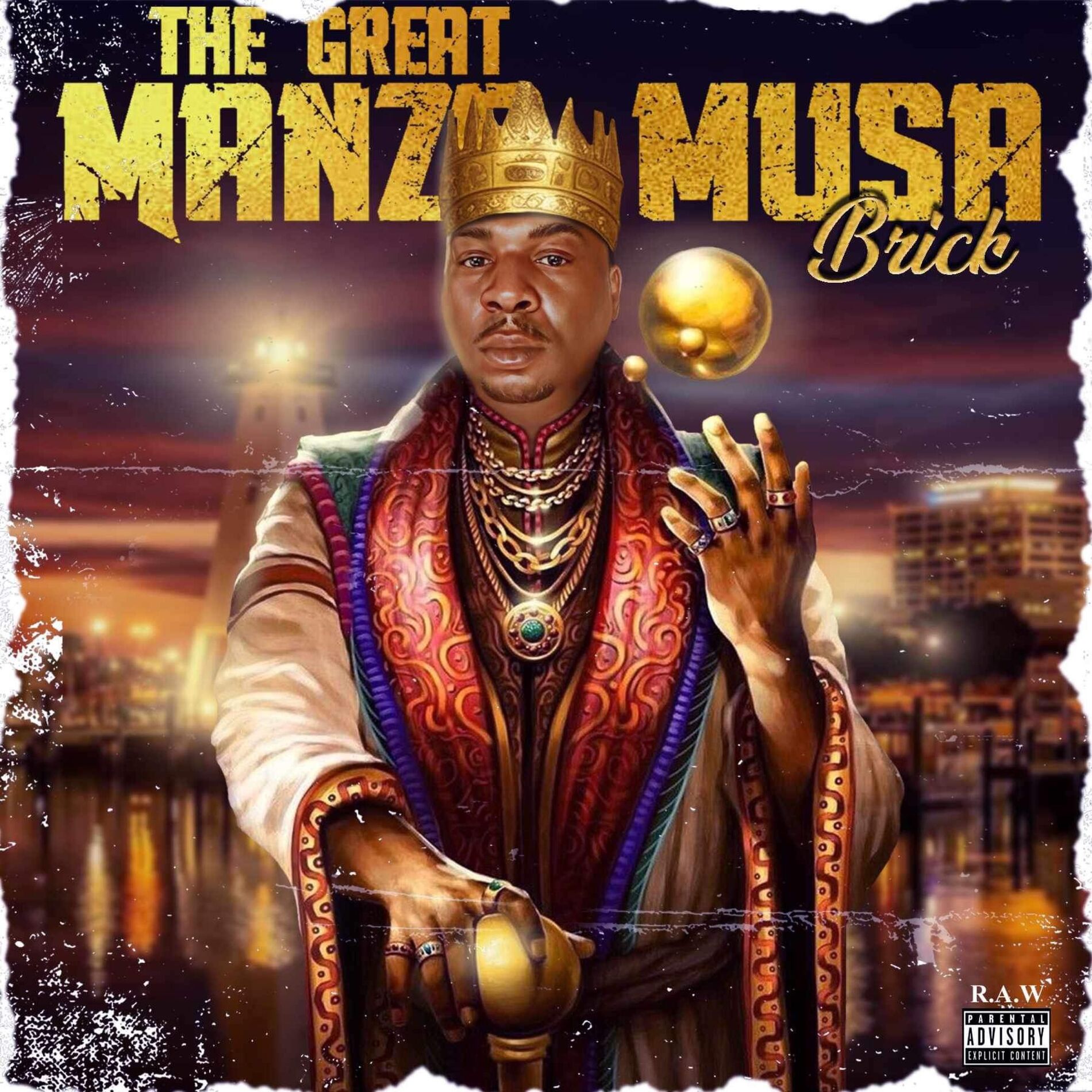 Album cover of THE GREAT MANZA MUSA