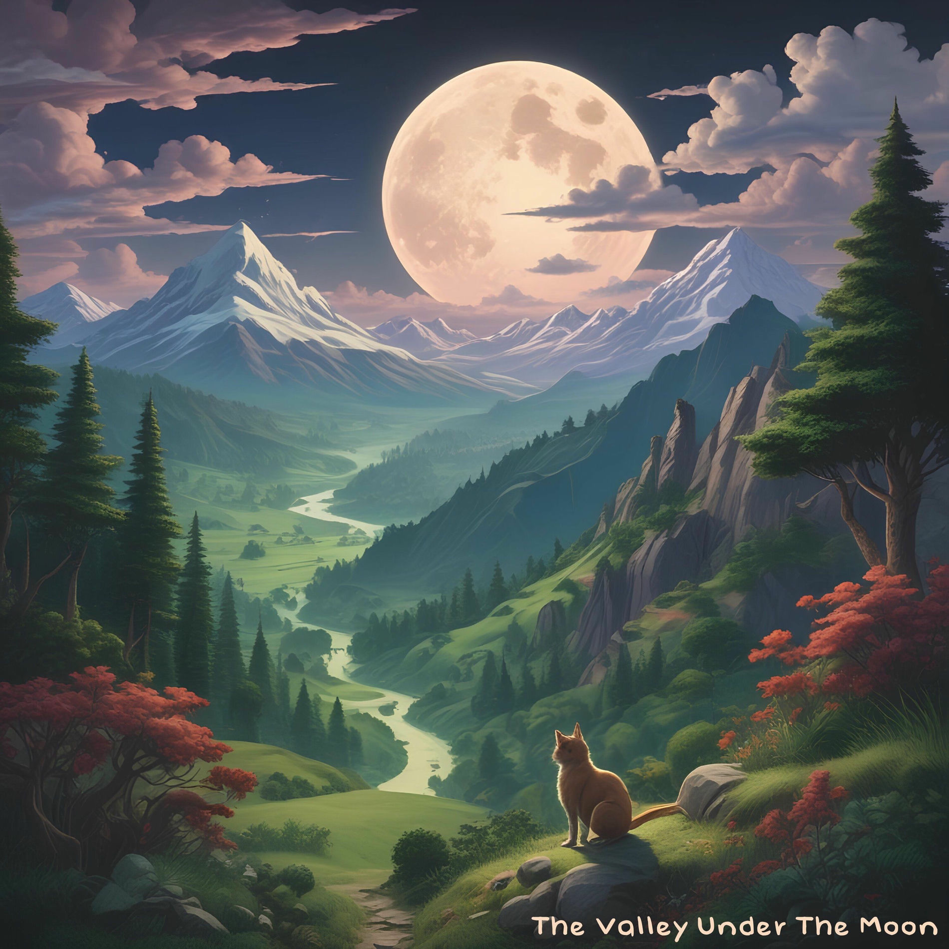 Album cover of The Valley Under the Moon