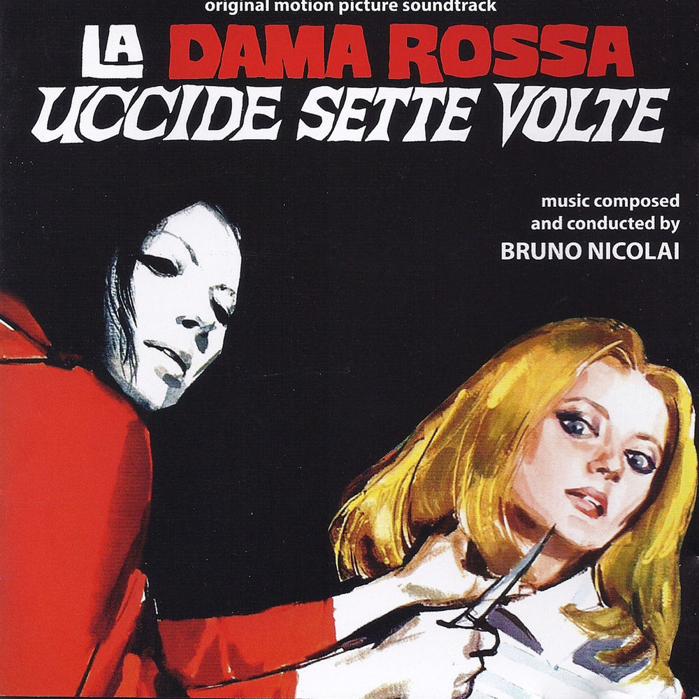 La dama rossa uccide sette volte borító