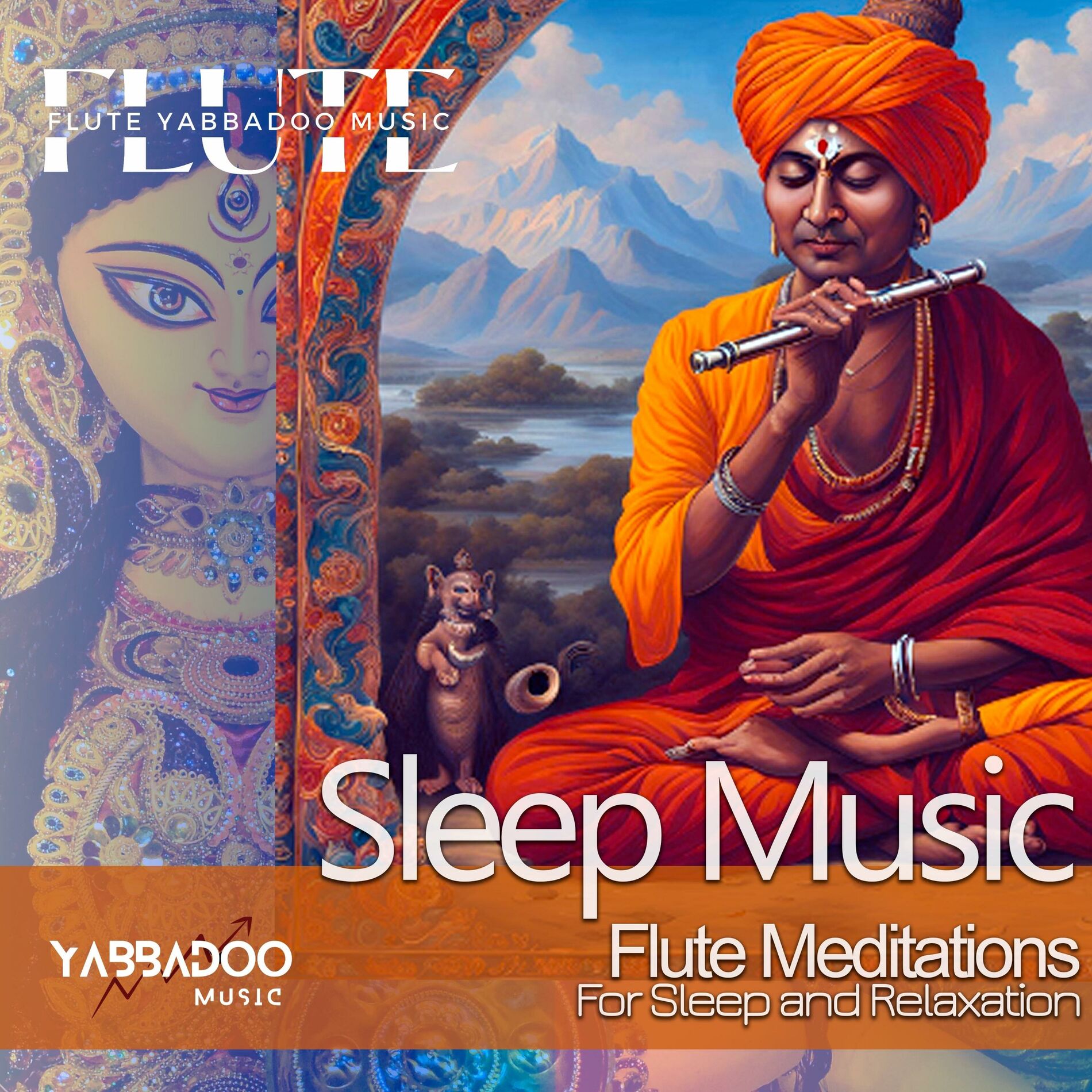 Album cover of Sleep Music: Flute Meditations For Sleep and Relaxation