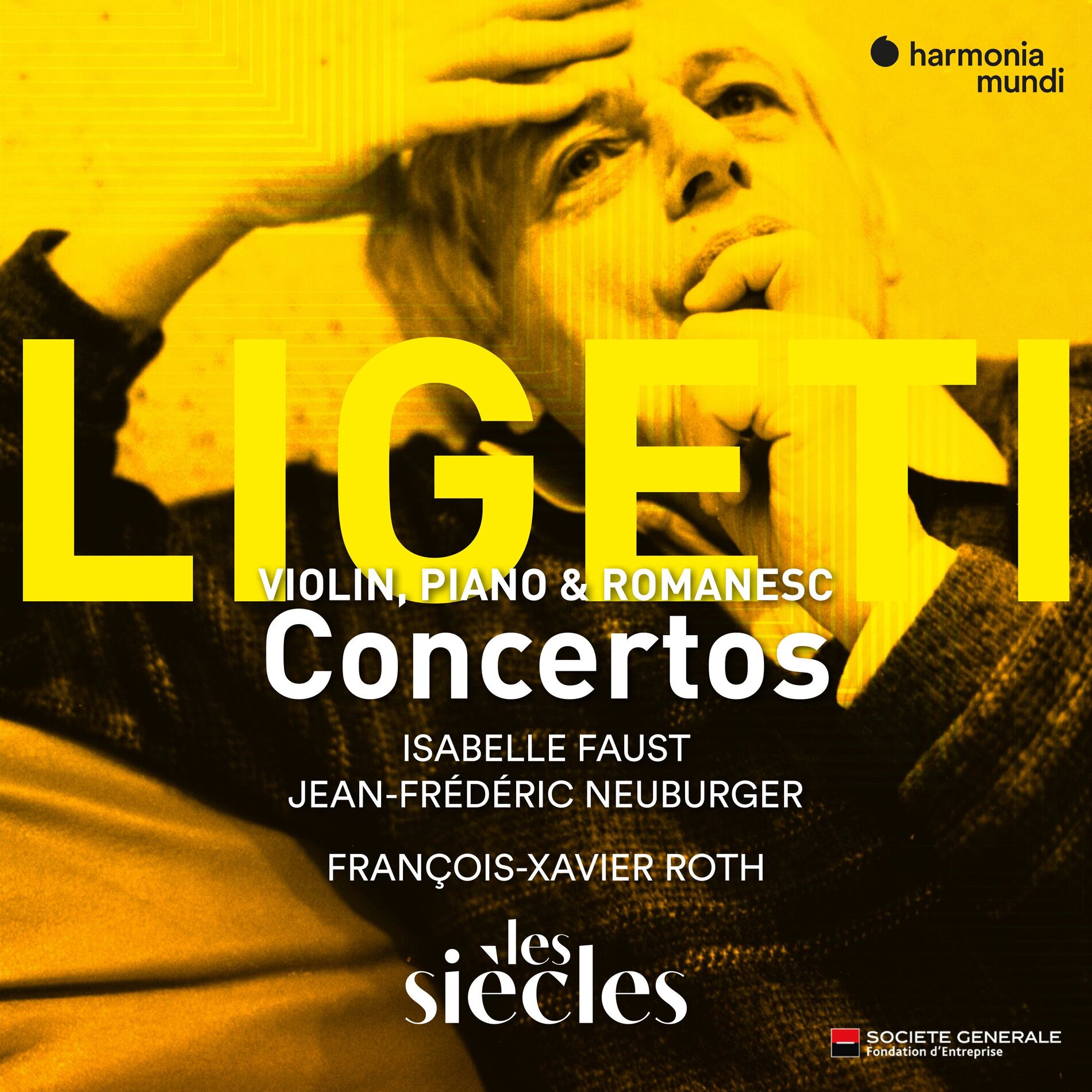 Album cover of Ligeti: Violin Concerto - Concert Românesc - Piano Concerto