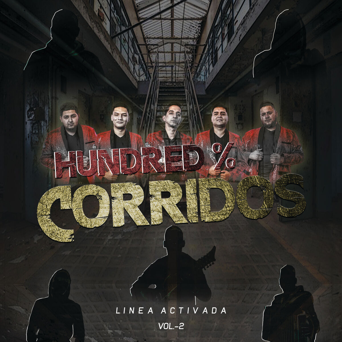 Album cover of Hundred % Corridos (En Vivo Desde la “H” Hermosillo)