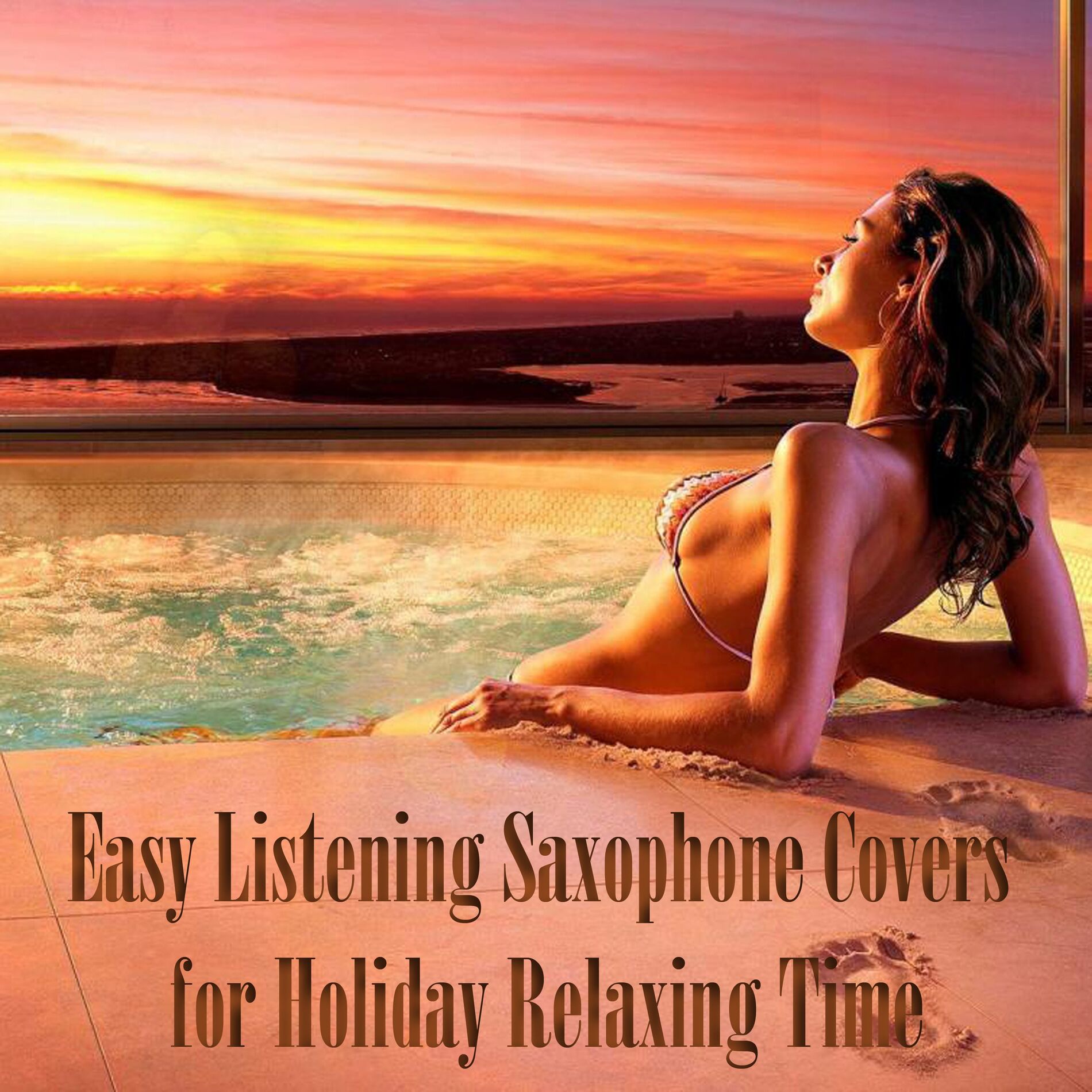 Album cover of Easy Listening Saxophone Covers for Holiday Relaxing Time