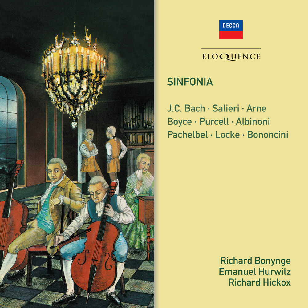 Picture of Sinfonia - Salieri, J.C. Bach, Arne, Purcell, Albinoni, Pachelbel