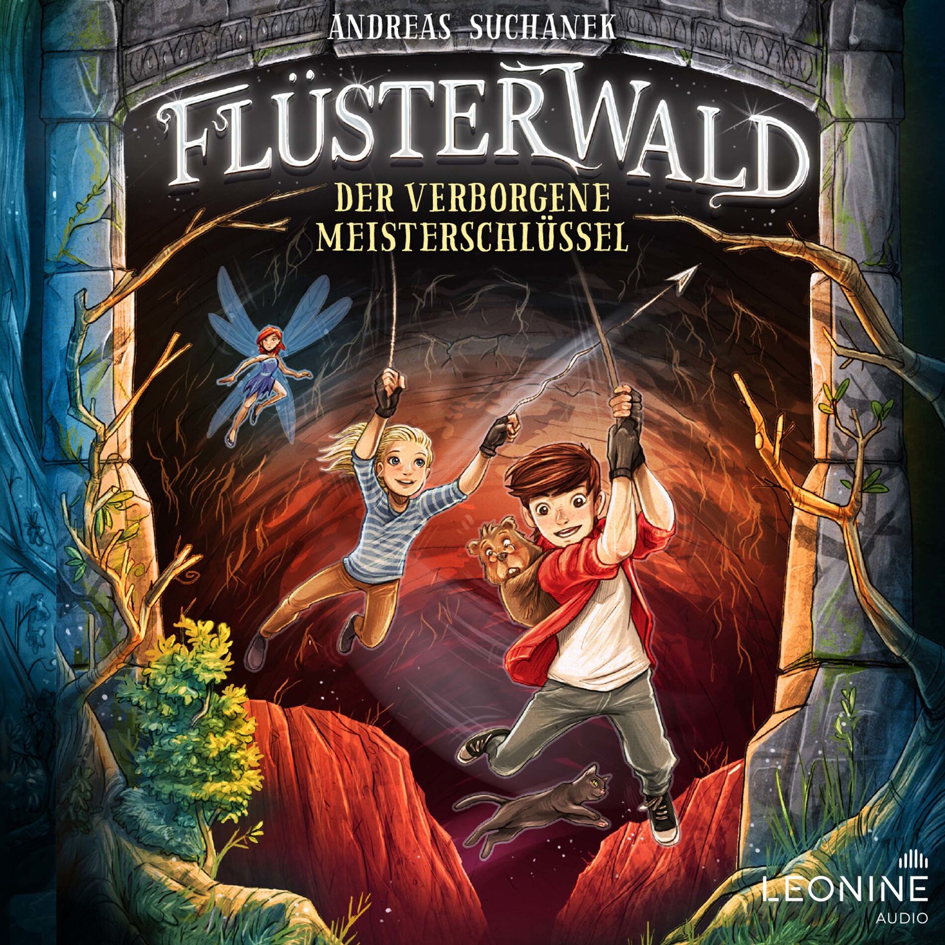Album cover of Flüsterwald - Der verborgene Meisterschlüssel (Staffel II, Band 1)