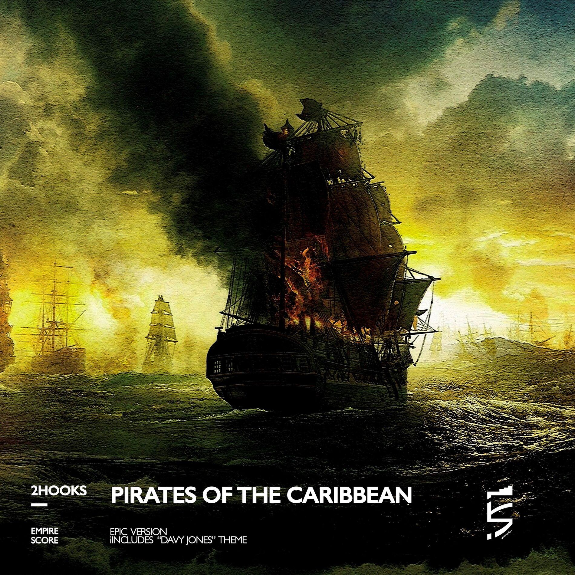 Album cover of Pirates of the Caribbean Medley: Davy Jones / Jack Sparrow