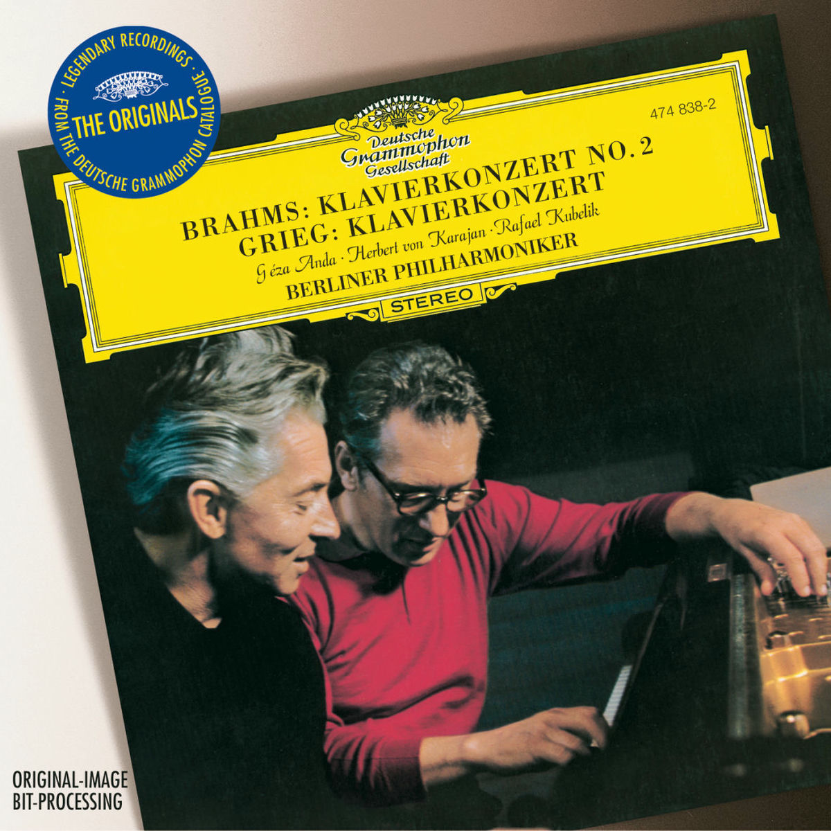 Album cover of Brahms: Piano Concerto No. 2 / Grieg: Piano Concerto