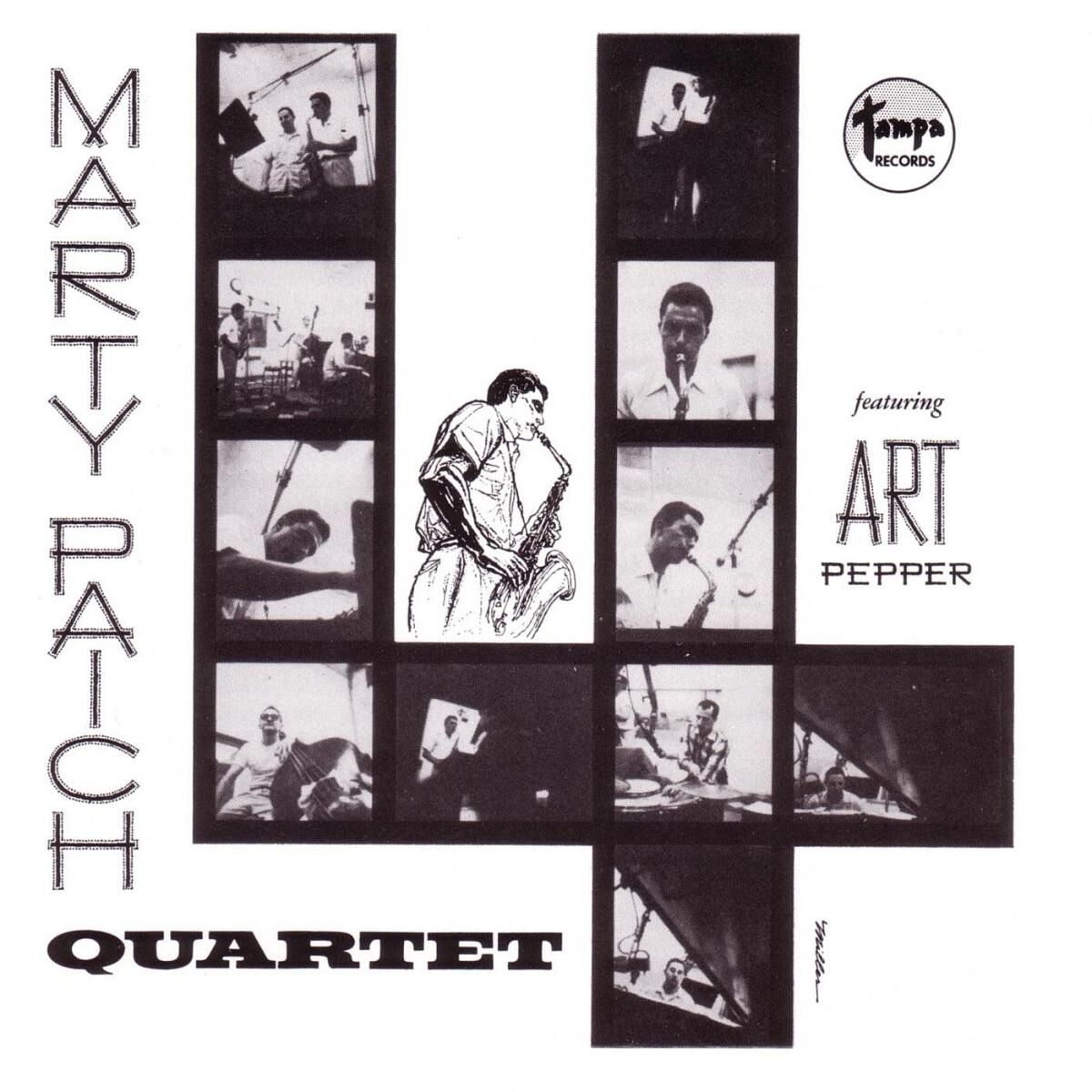 Album cover of The Marty Paich Quartet Featuring Art Pepper