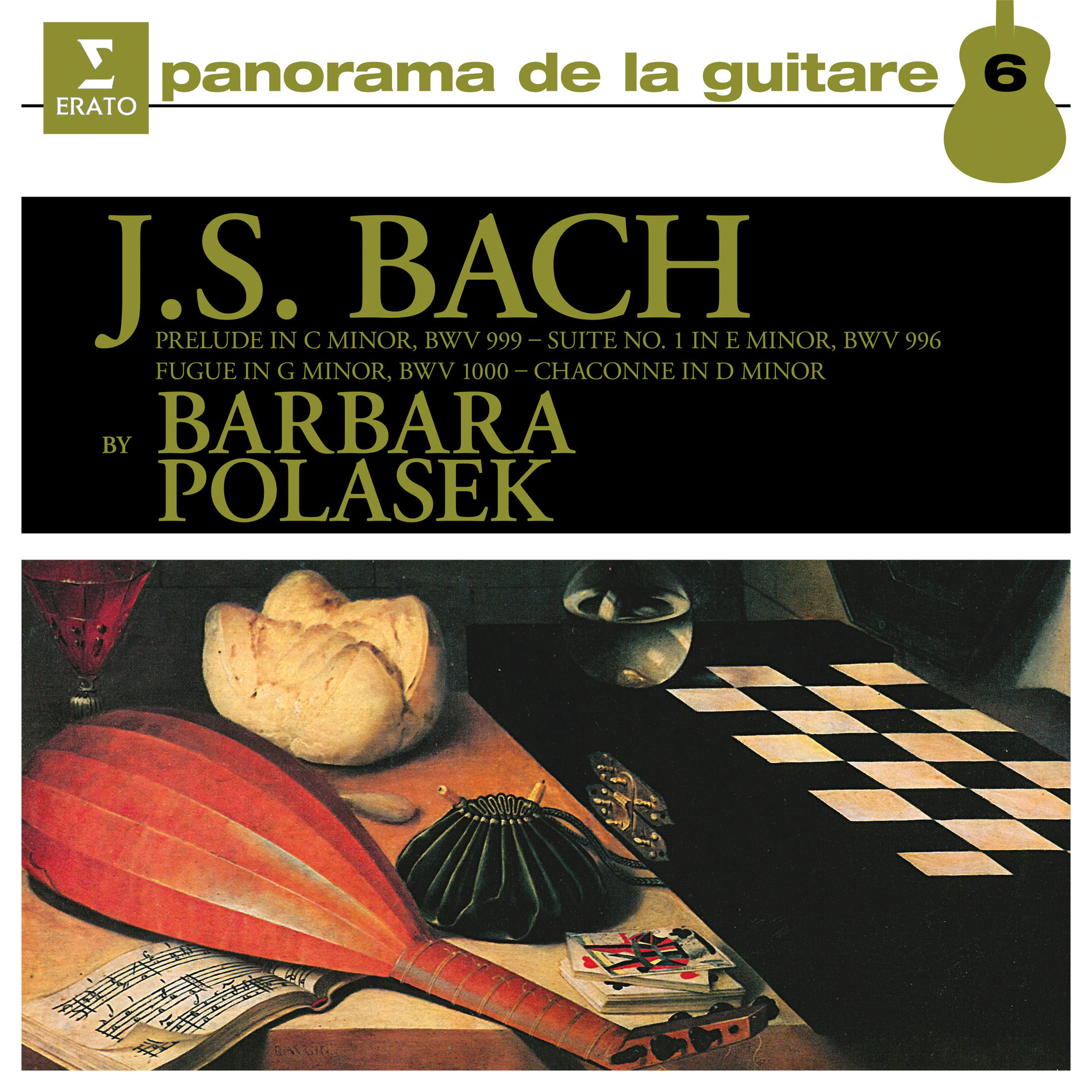 Album cover of Bach: Guitar Pieces, BWV 996, 999 & 1000