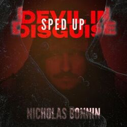 Cover of Devil in Disguise (Sped up)