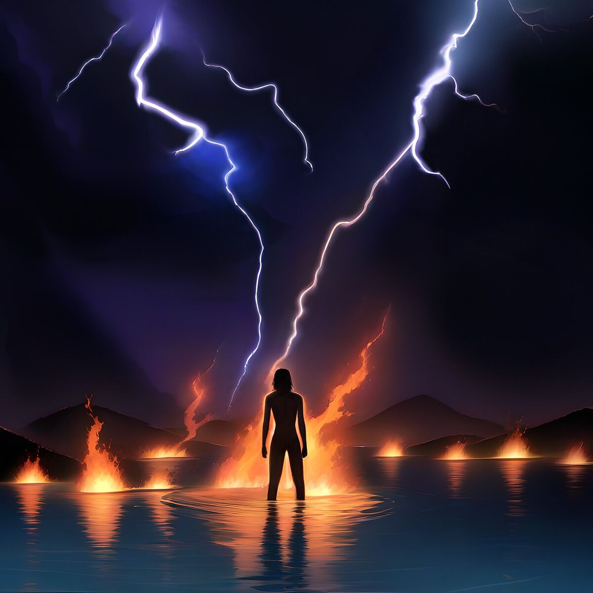 Album cover of Lake of Fire