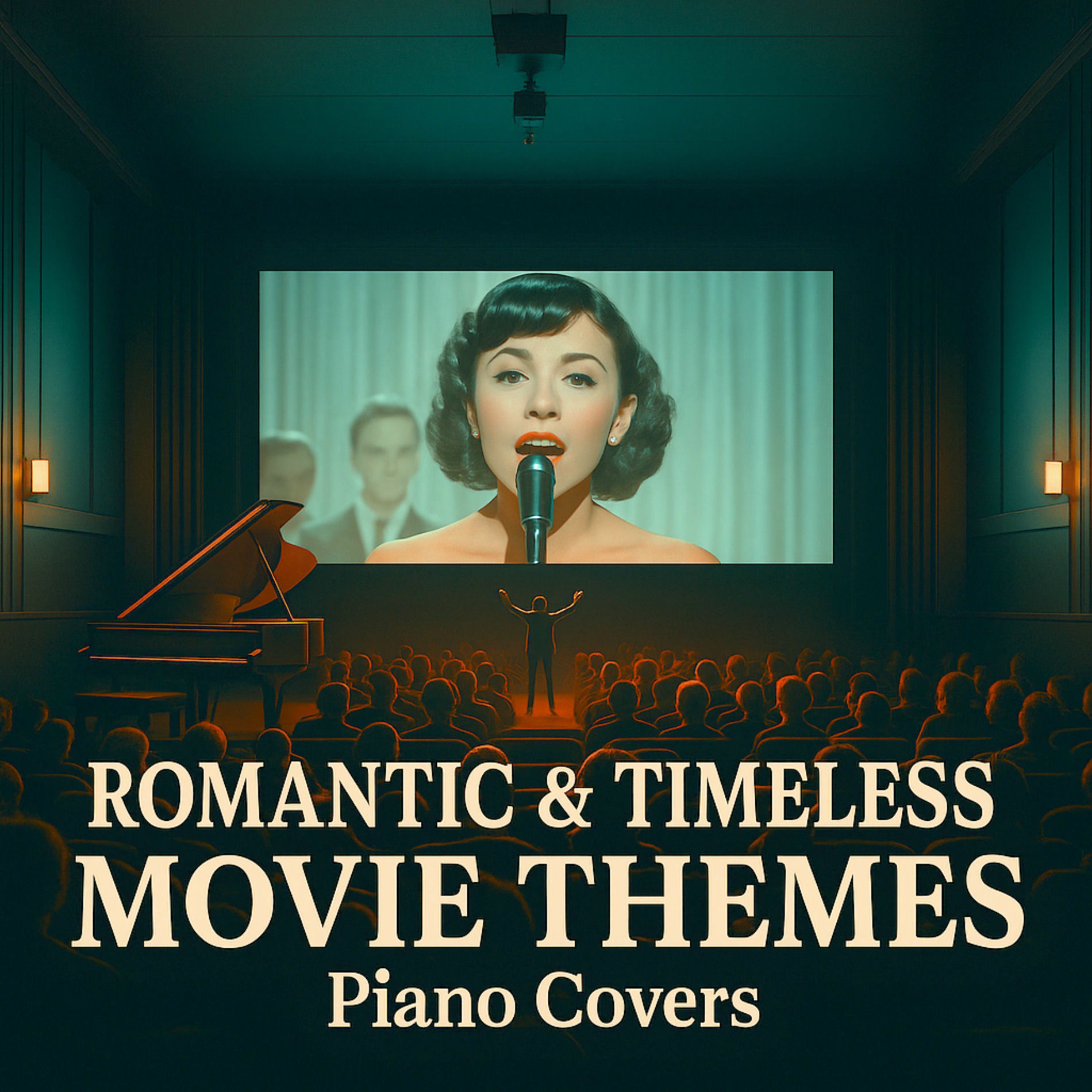 Album cover of Romantic & Timeless Movie Themes – Piano Covers