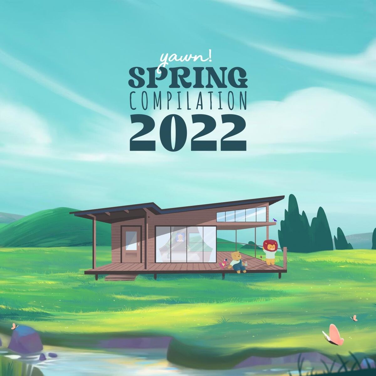 Album cover of yawn! Spring Compilation 2022