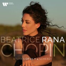 Cover of Chopin: 12 Études, Op. 25 & 4 Scherzi