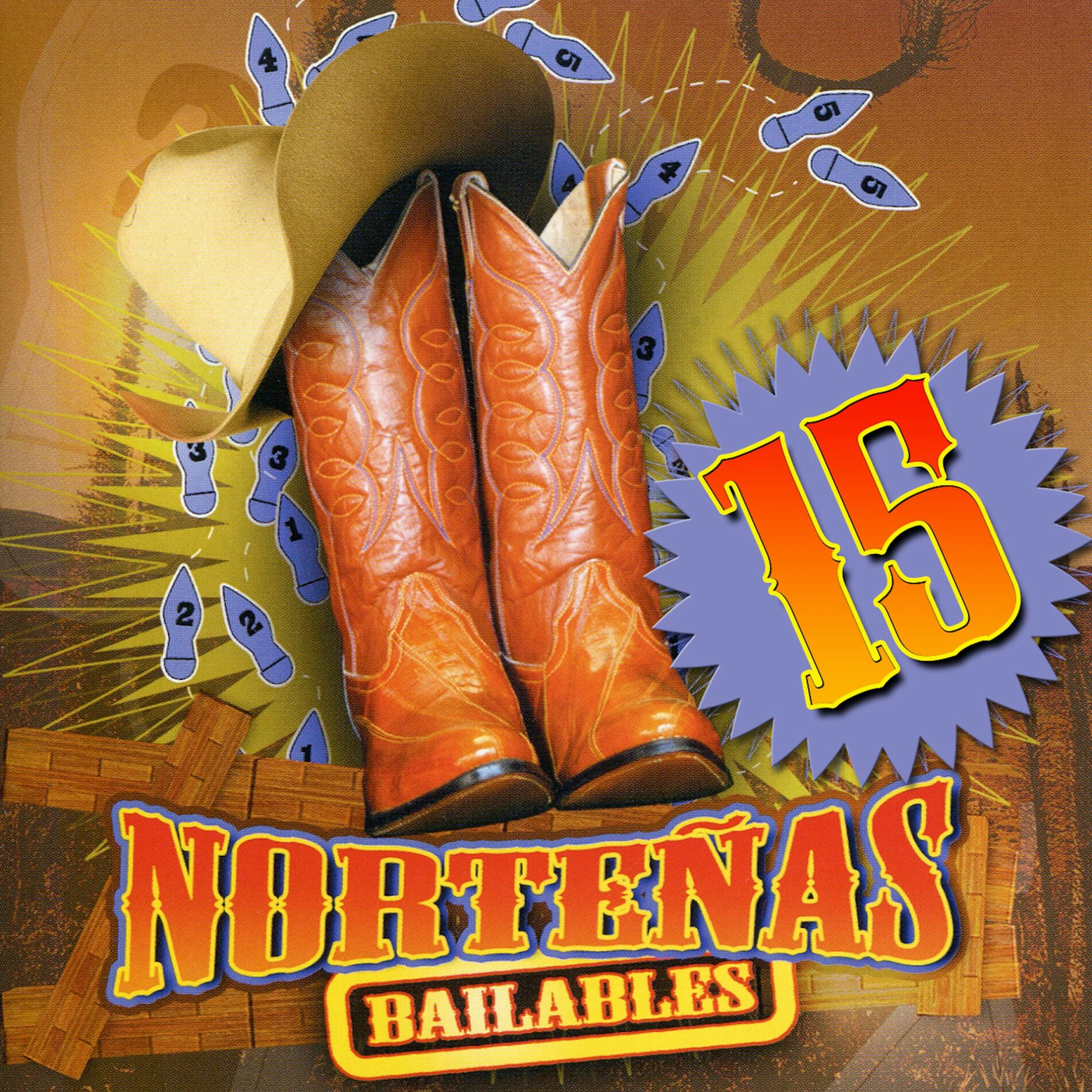 Album cover of 15 Norteñas Bailables