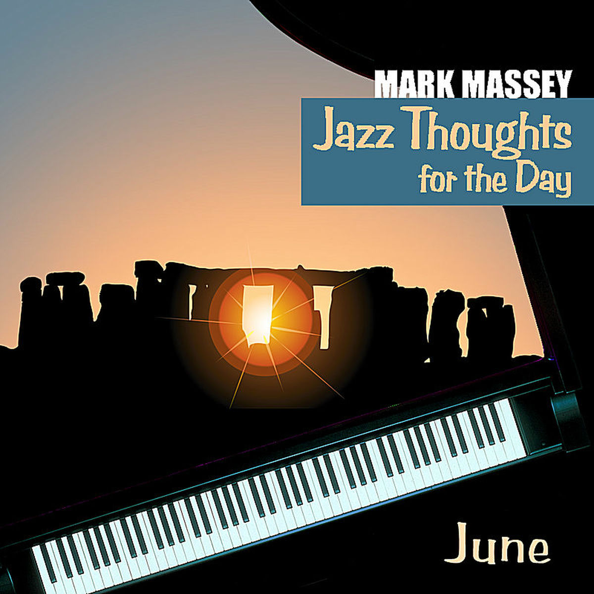 Album cover of Jazz Thoughts for the Day – June