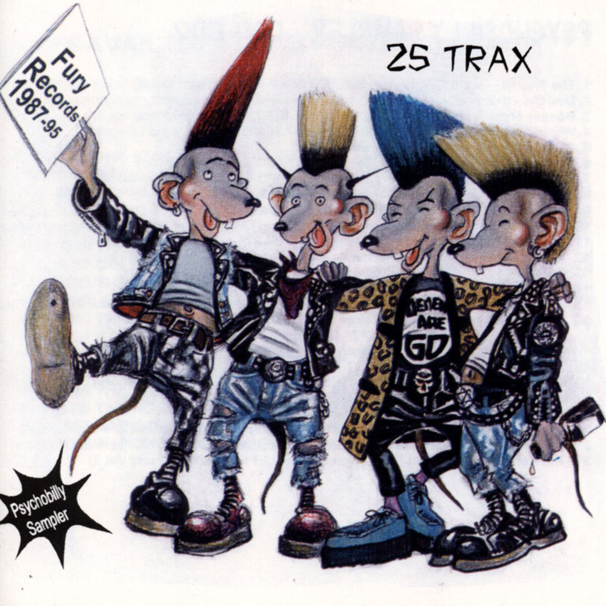 Album cover of Psychobilly Sampler Vol. 1