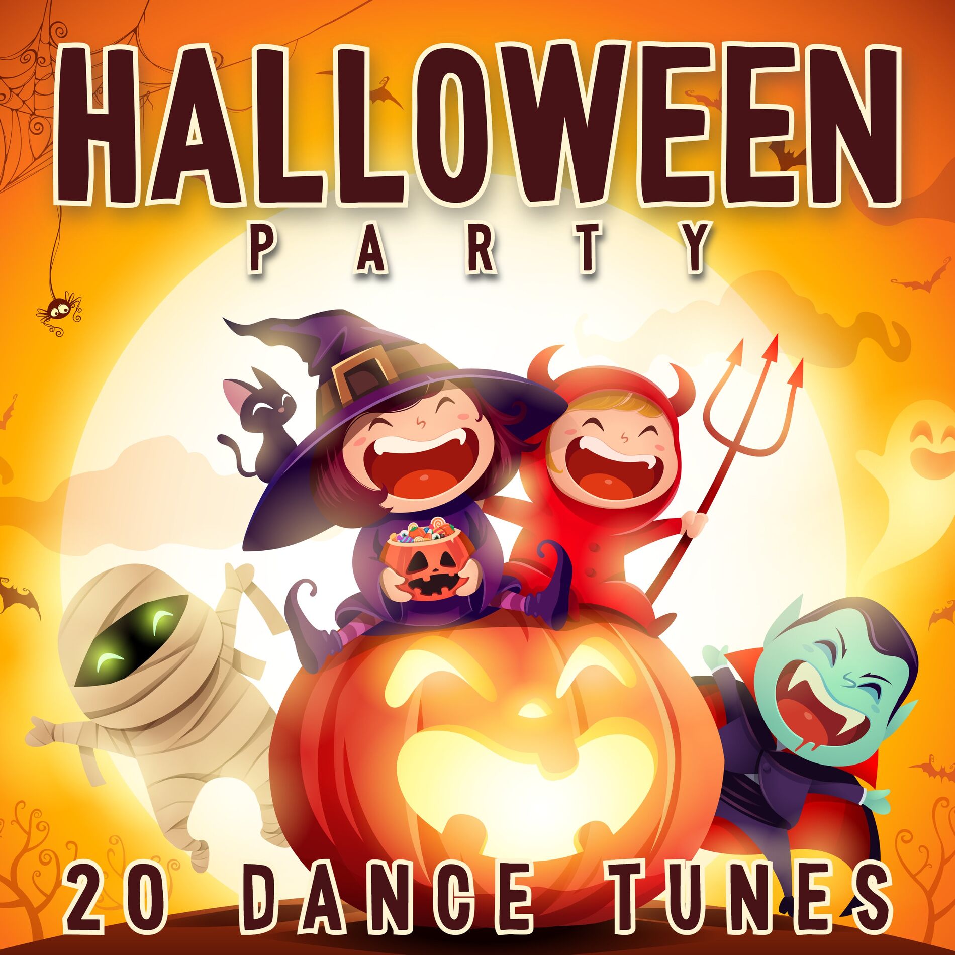Album cover of Halloween Party: 20 Dance Tunes