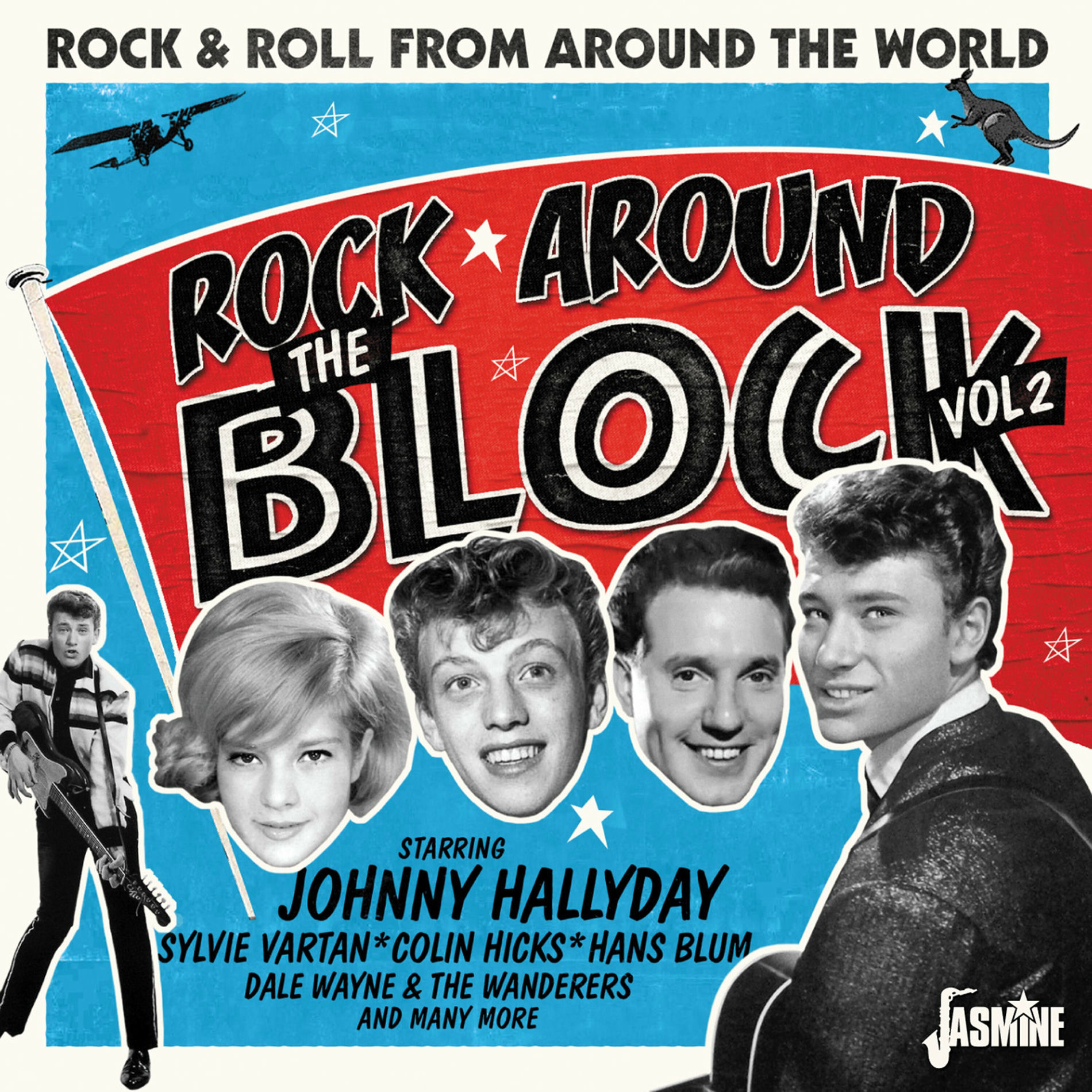Album cover of Rock Around the Block, Vol. 2 (Rock & Roll from Around the World)
