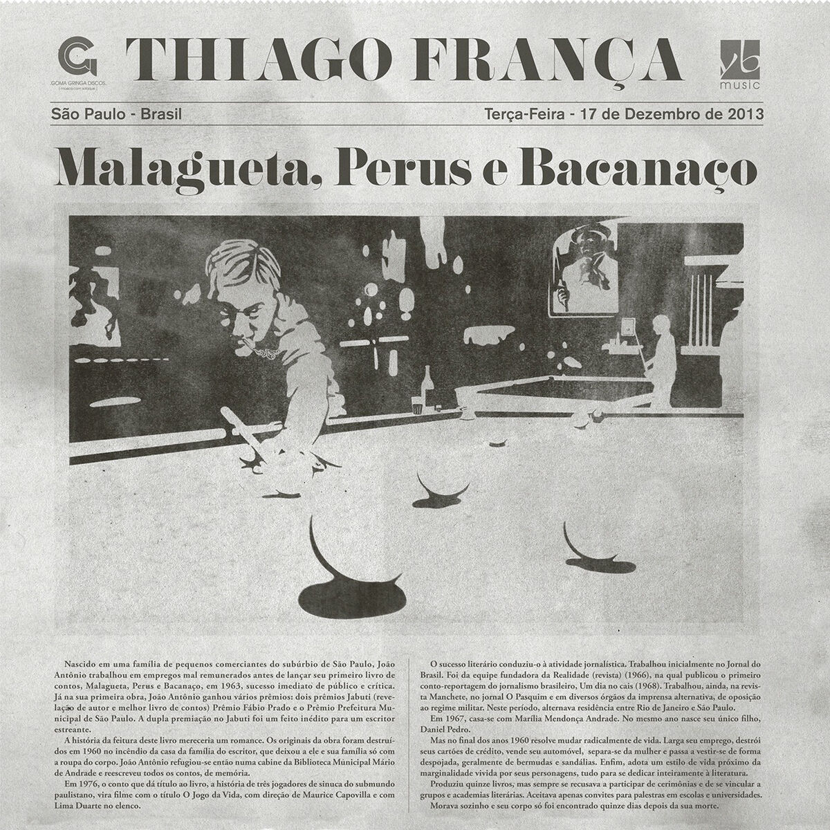 Album cover of Malagueta, Perus e Bacanaço