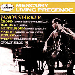 Cover of Bartók / Chopin / Debussy / Mendelssohn: Cello Sonatas &c