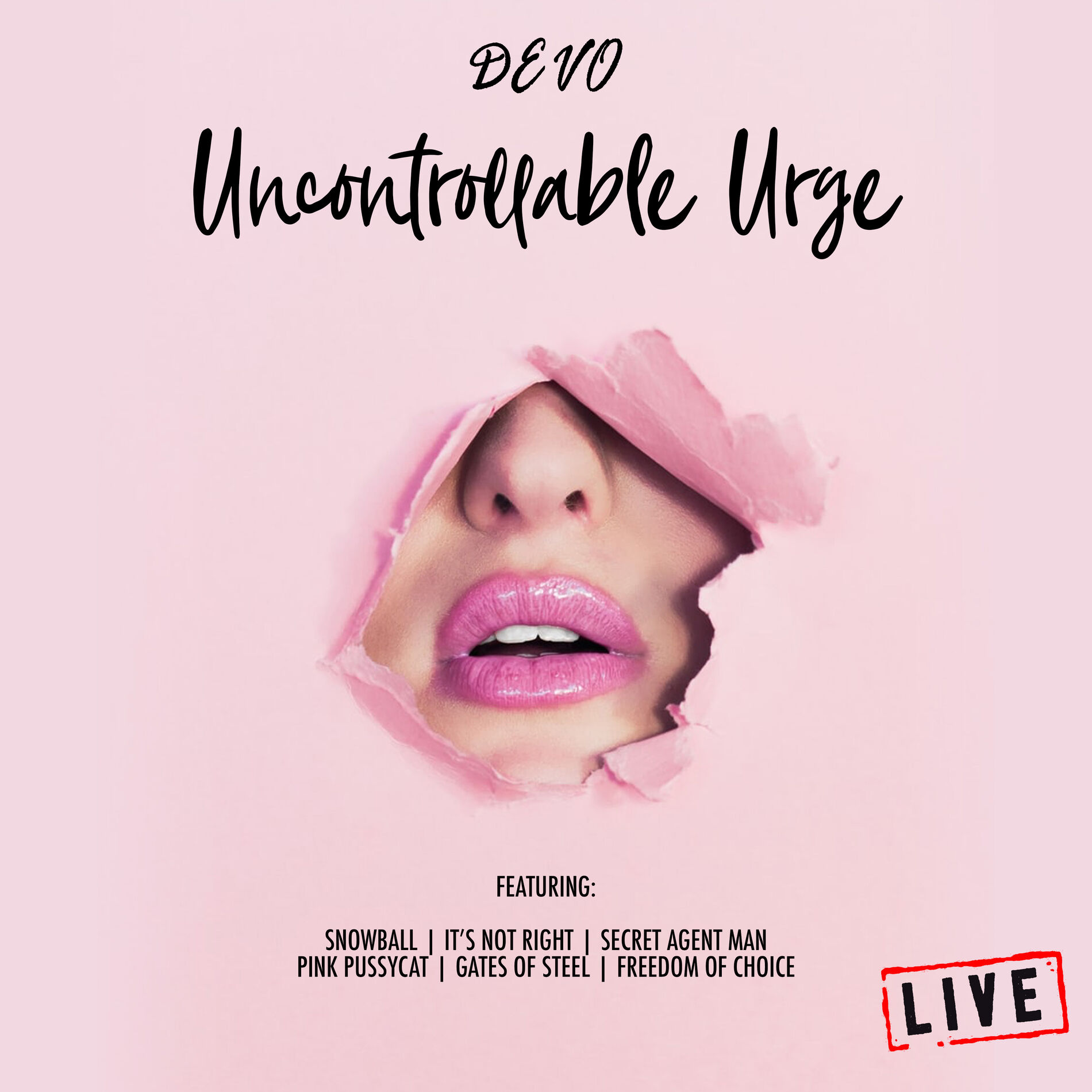 Album cover of Uncontrollable Urge (Live)