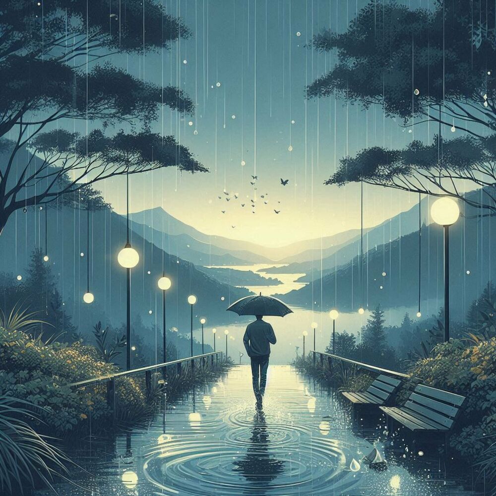 Picture of Serene Storm: Soothing Sounds of the Rain