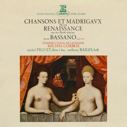 Cover of Chansons et madrigaux de la Renaissance avec leur double orné par Bassano