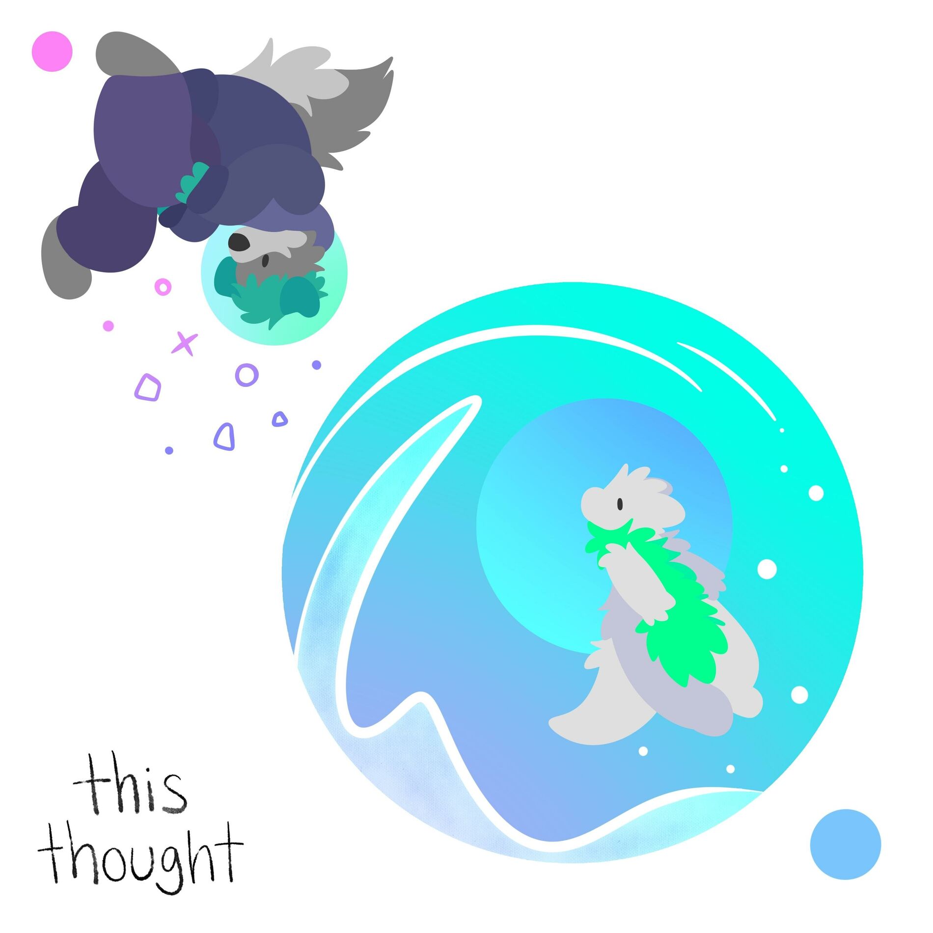 Album cover of this thought