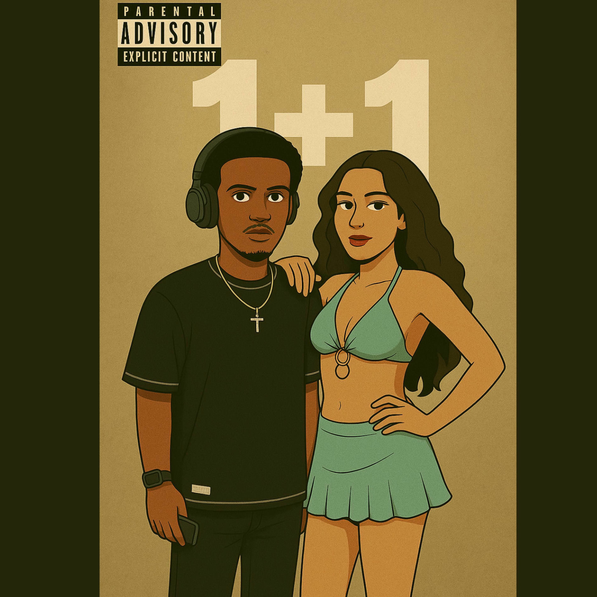 Album cover of 1+1 (feat. Naika)