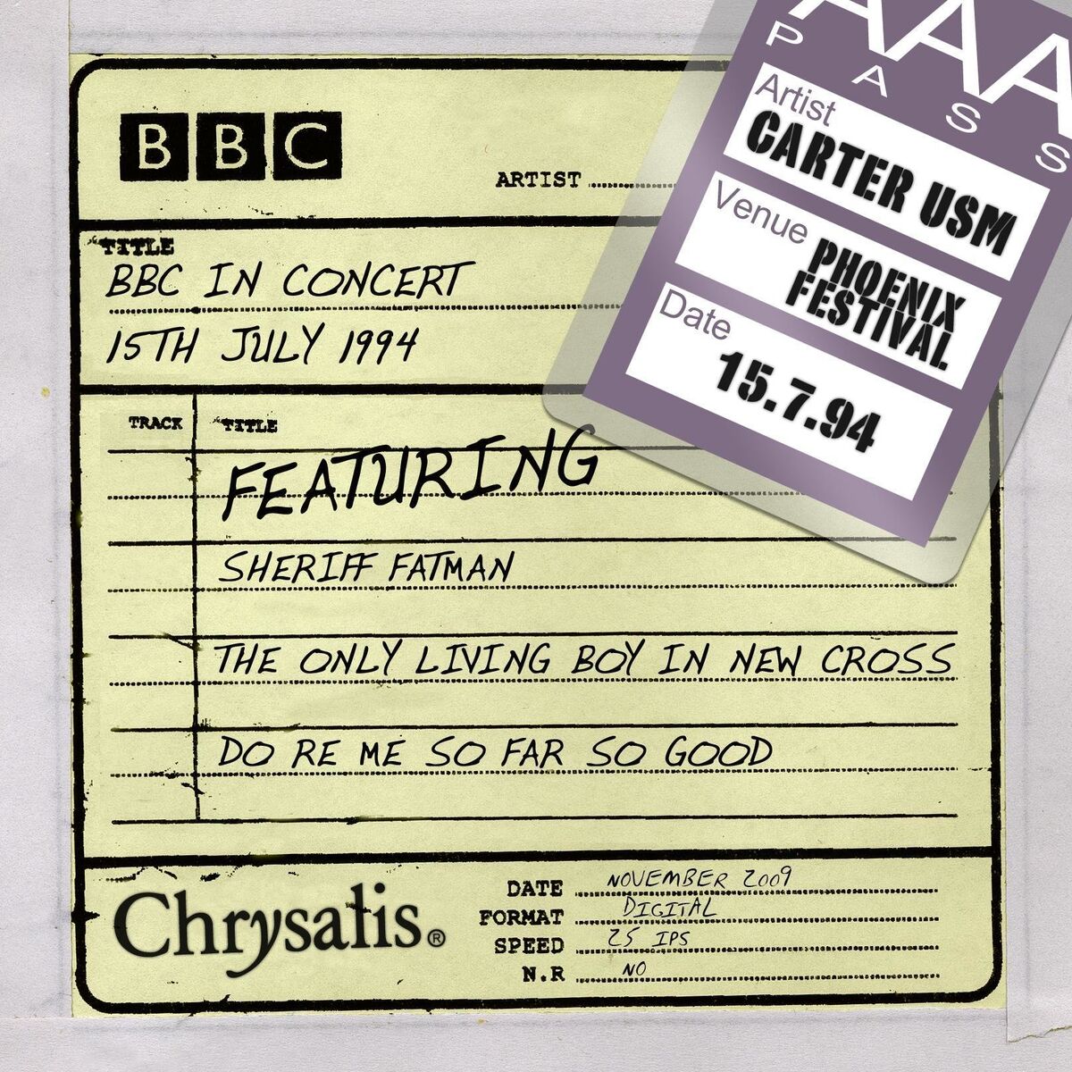 Album cover of BBC in Concert (15 July 1994)