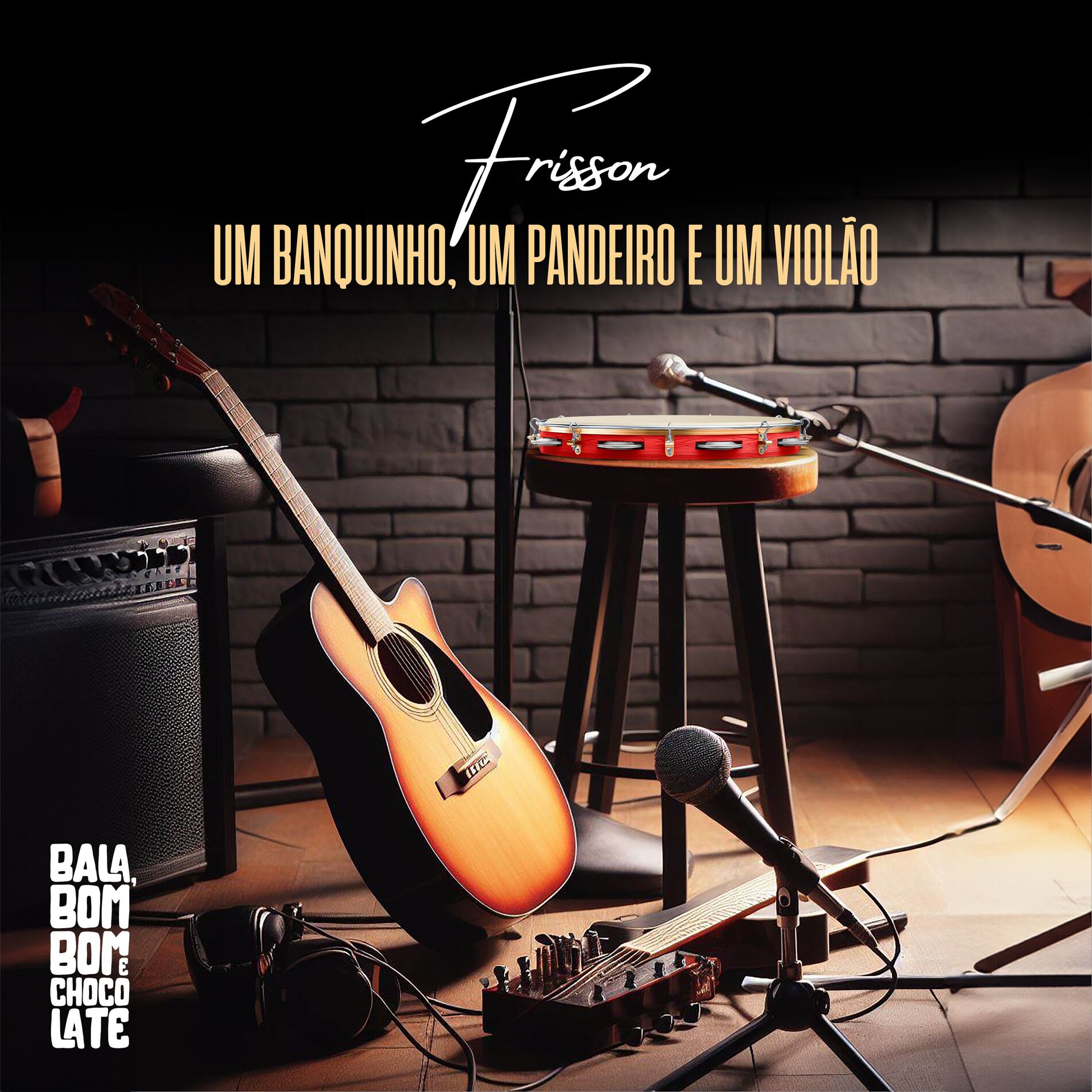 Album cover of Frisson: Um Banquinho, um Pandeiro e um Violão