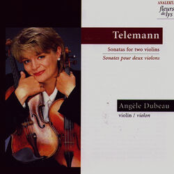 Cover of Telemann: Sonatas for Two Violins (Sonates Pour Deux Violins)