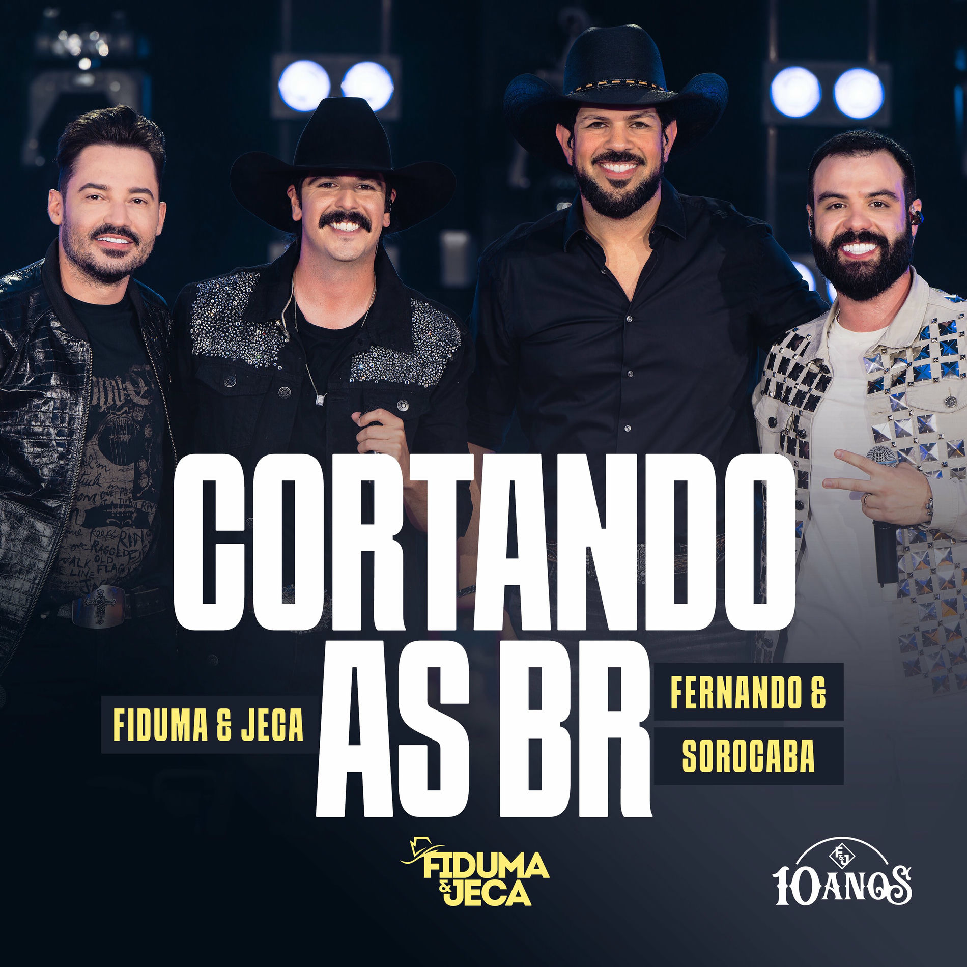 Album picture of Cortando as BR (F&J 10 Anos) (Ao Vivo)
