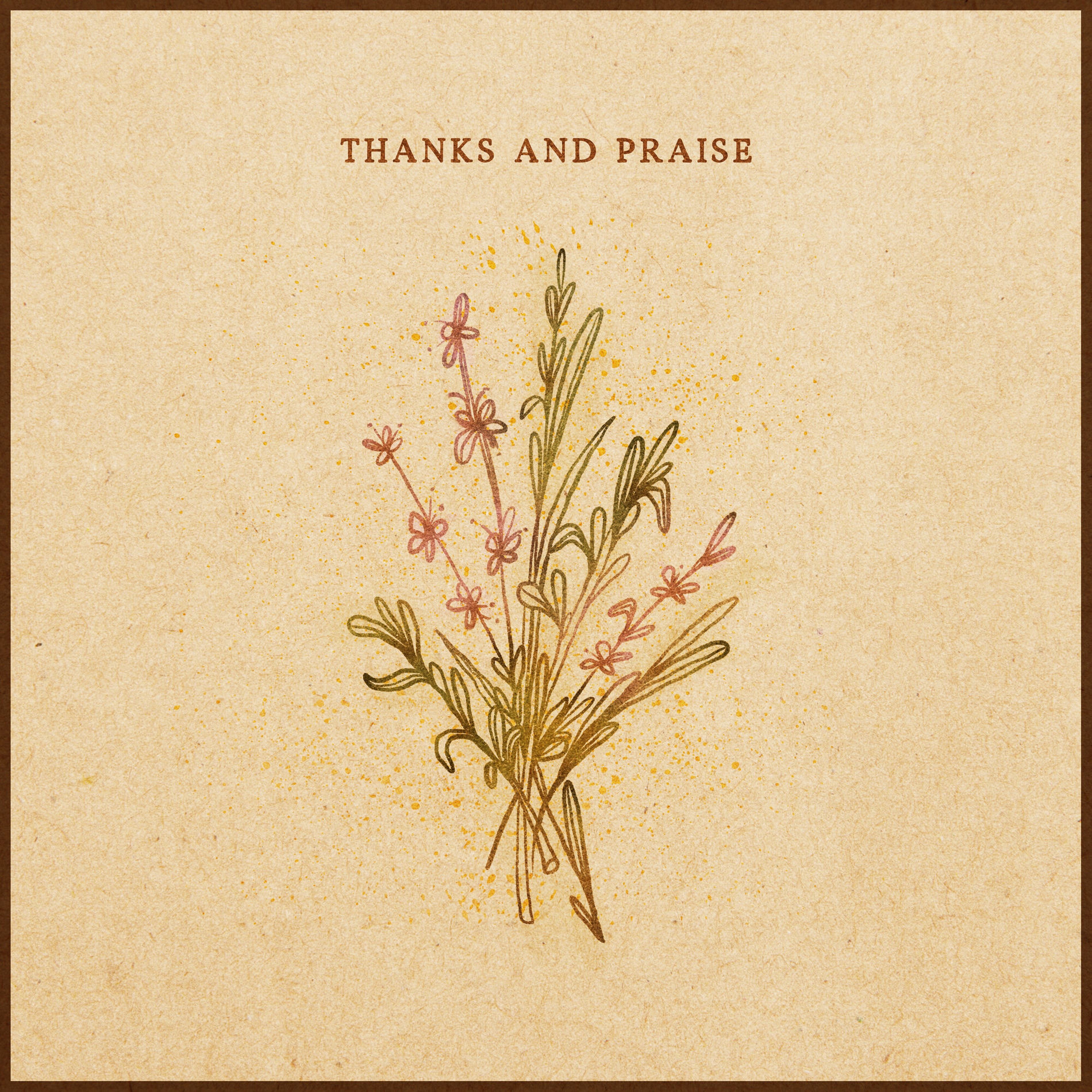 Album cover of Thanks And Praise