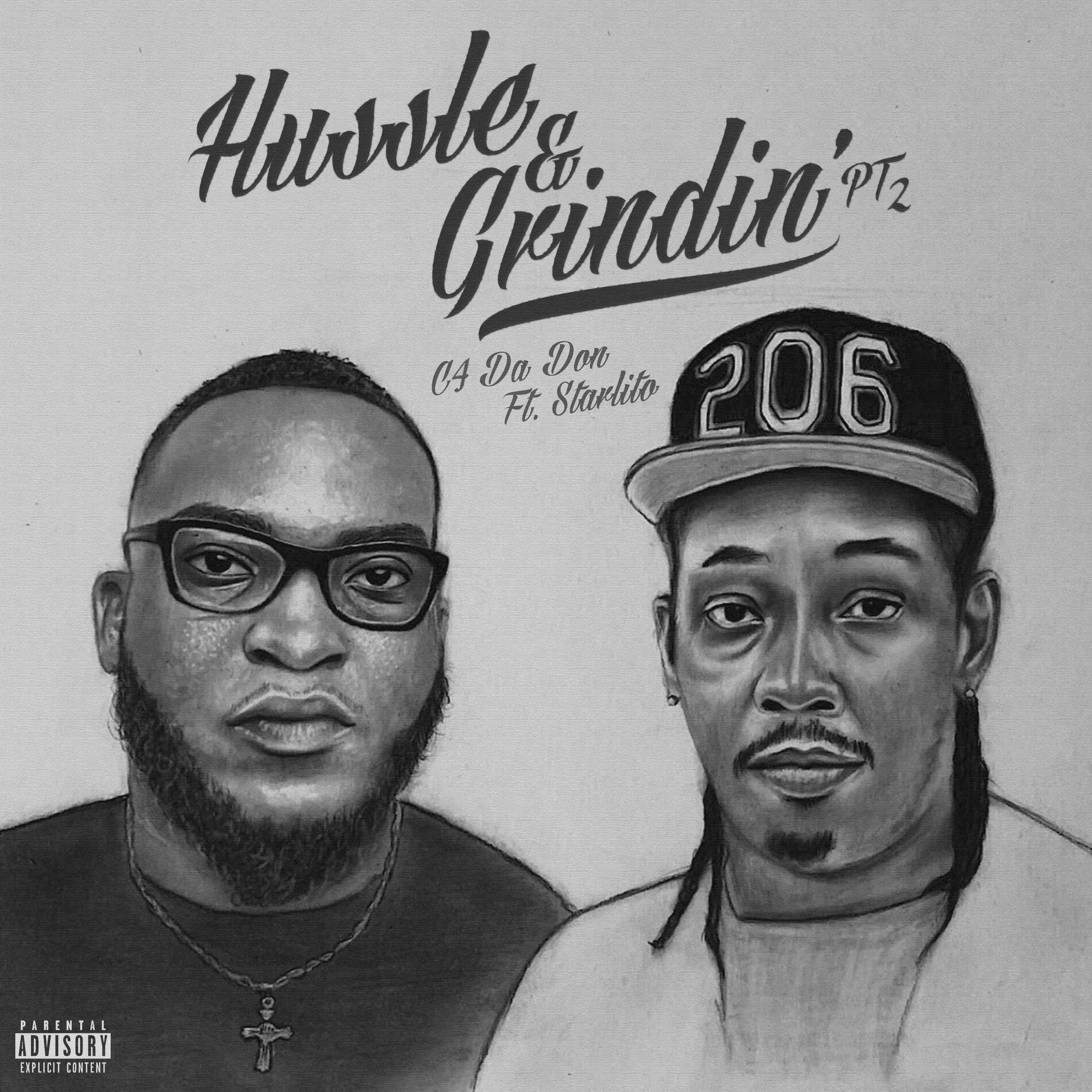 Album cover of Hussle & Grindin', Pt. 2