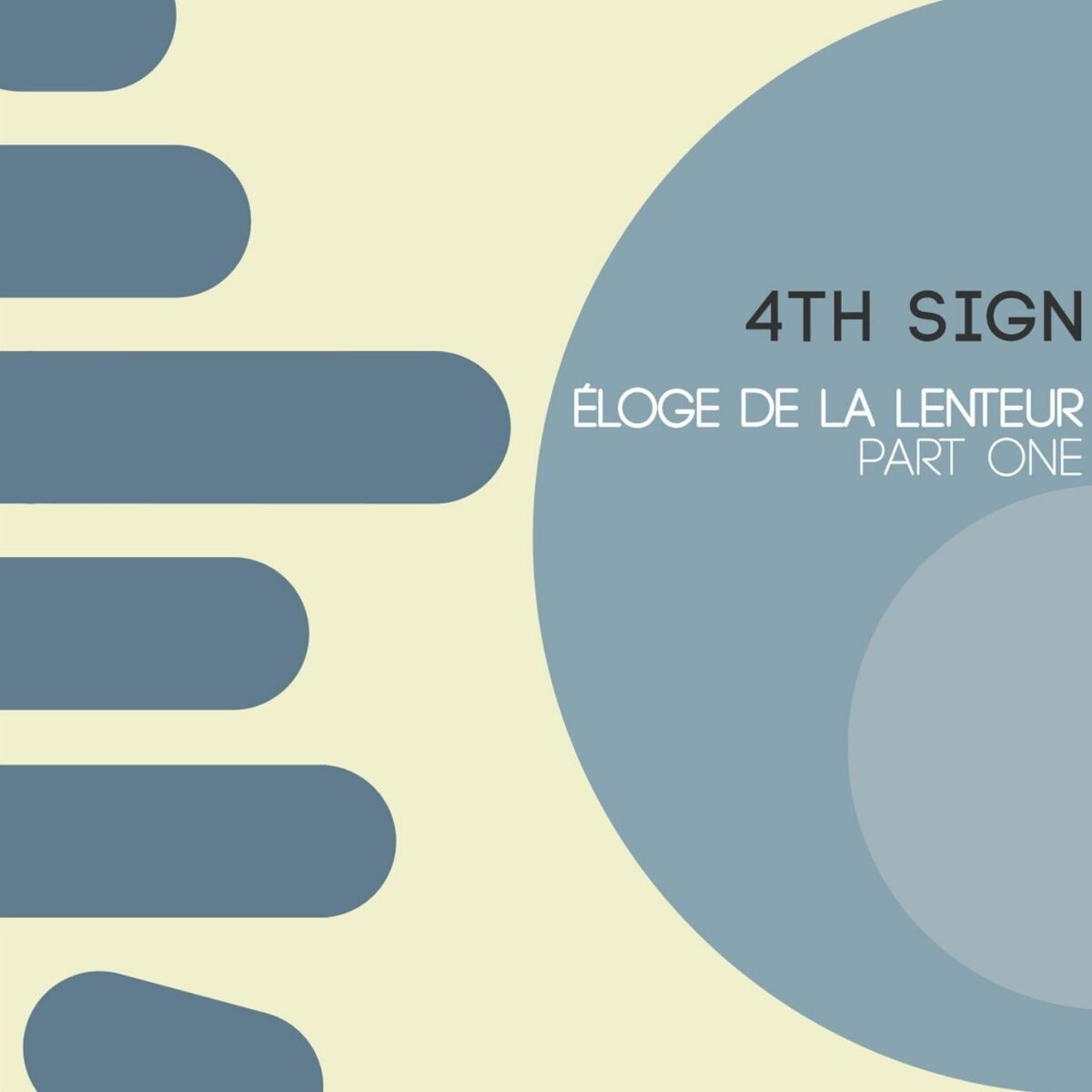 Album cover of Éloge de la lenteur, pt. 1