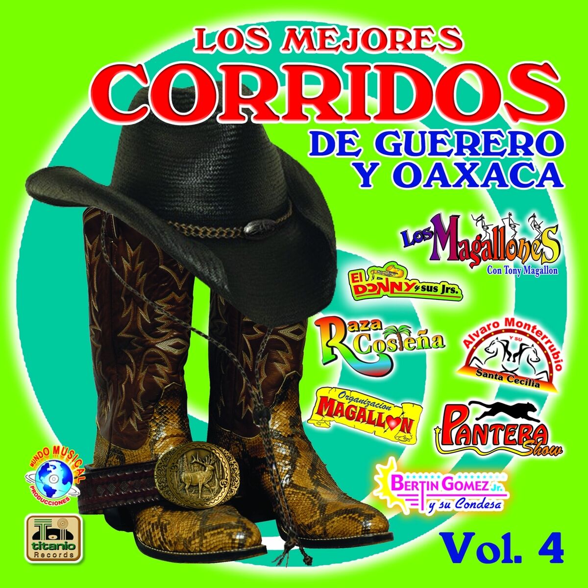 Album cover of Los Mejores Corridos, Vol. 4