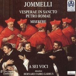 Cover of Niccolo Jommelli: Vesperare in sancto petro Romae