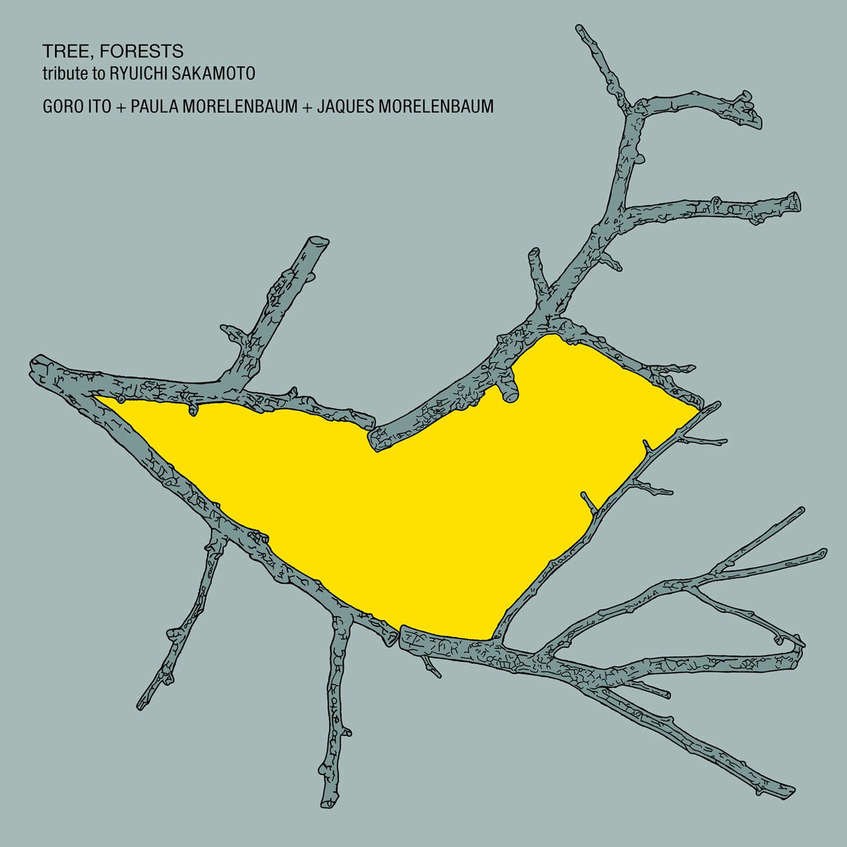 Album cover of TREE, FORESTS tribute to RYUICHI SAKAMOTO