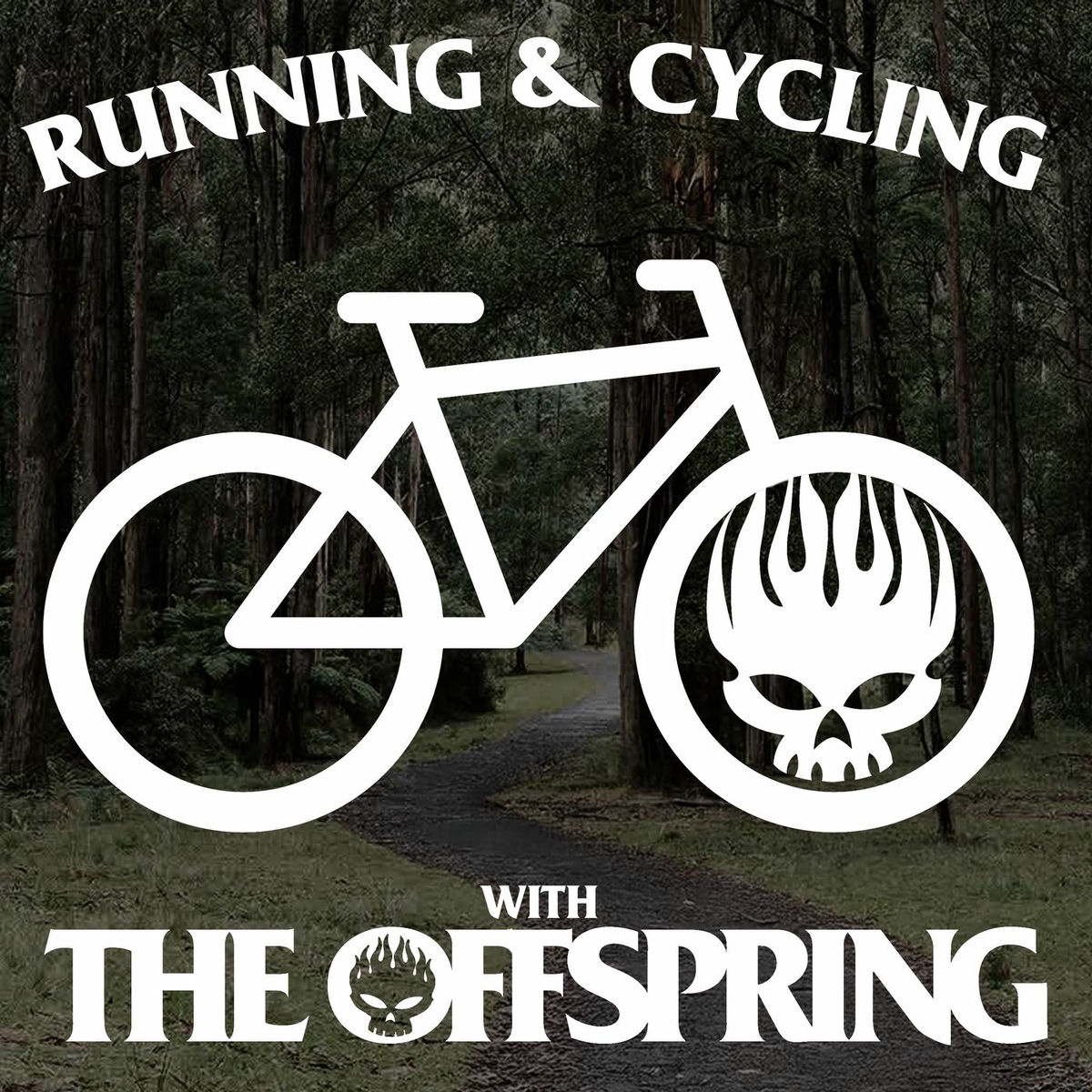 Album cover of Running & Cycling with The Offspring