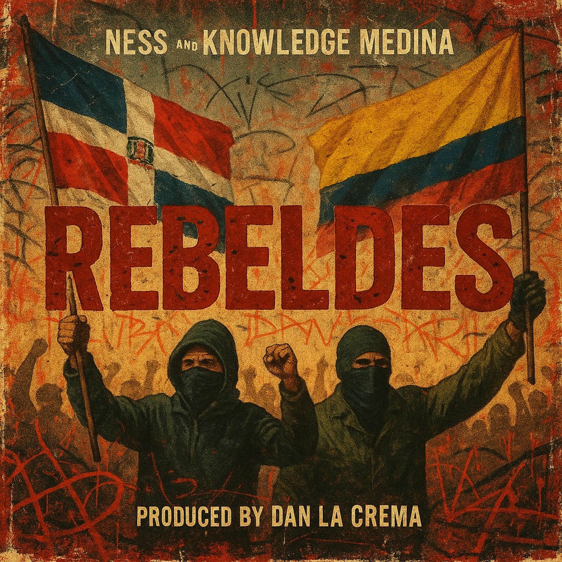 Album cover of Rebeldes (feat. Ness)