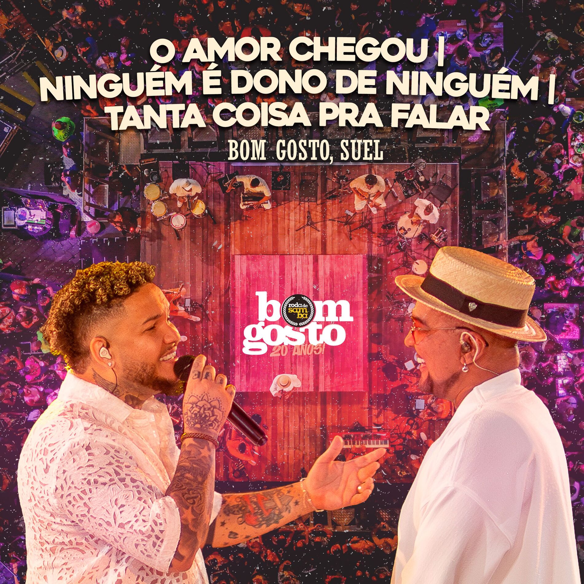 Album cover of O Amor Chegou / Ninguém é Dono de Ninguém / Tanta Coisa pra Falar (Ao Vivo)