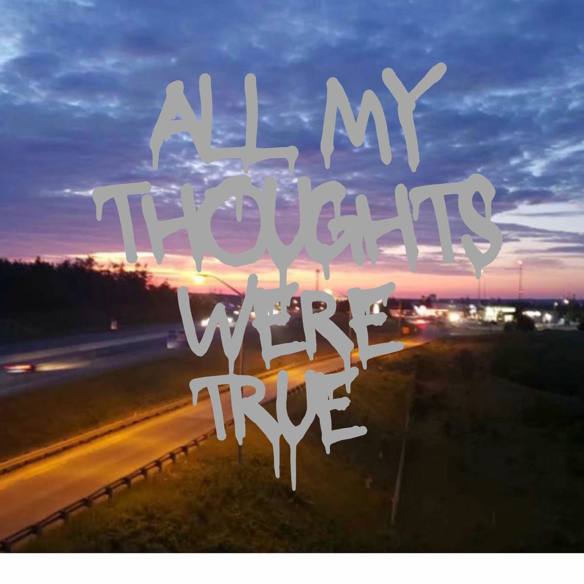 Album cover of All My Thoughts Were True